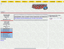 Tablet Screenshot of 2009.harsefeldtigers.de